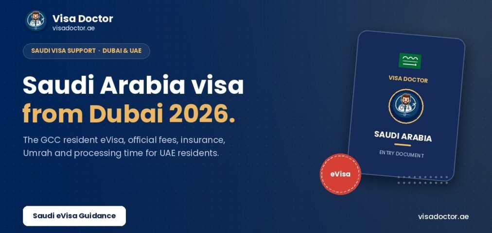 Saudi arabia visa from dubai 2026 - Visa Doctor Dubai