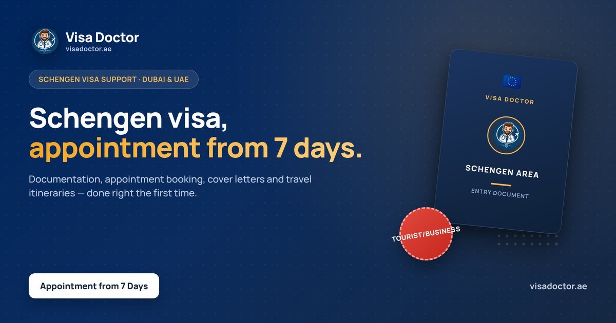 Schengen visa share - Visa Doctor Dubai