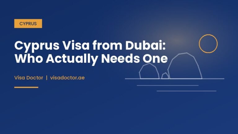 Cyprus Visa from Dubai: Embassy, VFS and Pro Visa